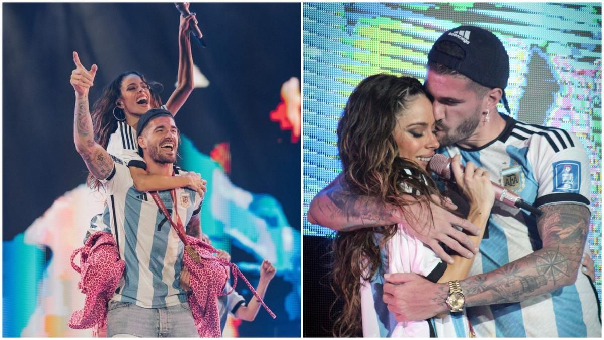 El gesto de Rodrigo de Paul que alimenta rumores de crisis con Tini