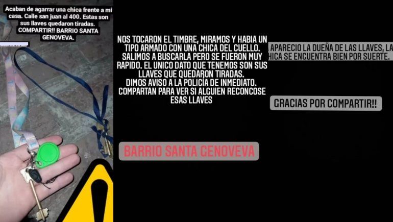 Un secuestro alarmó a toda la región, pero en realidad fue una broma