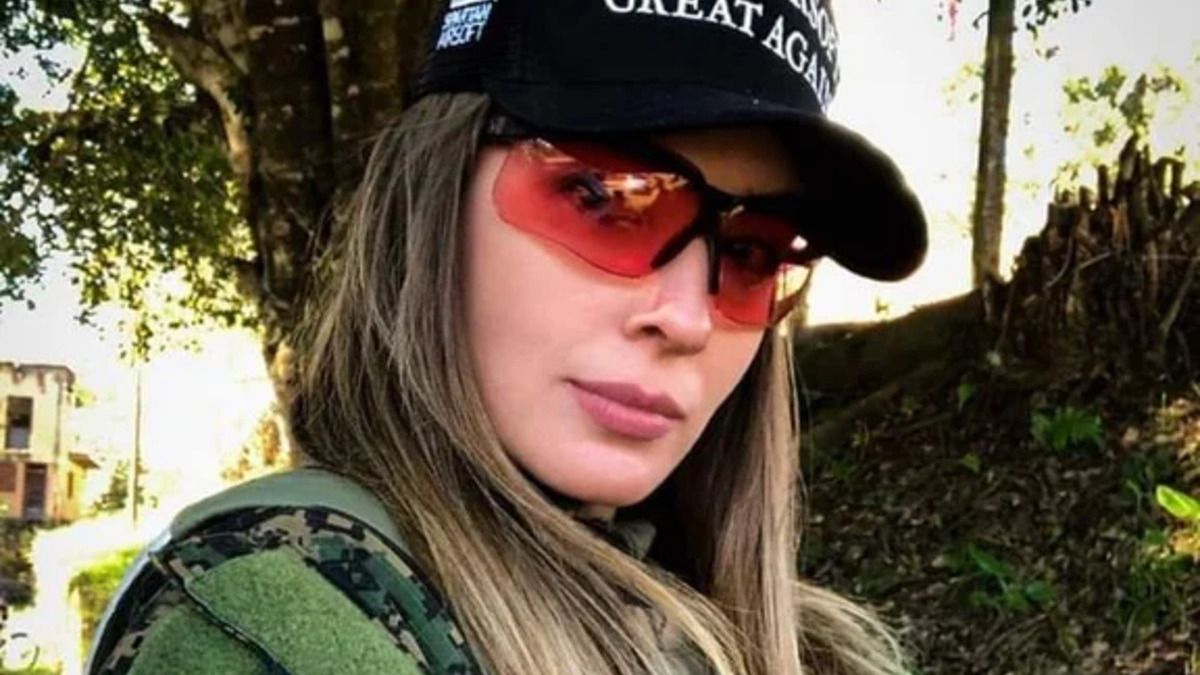 Jessica Rose, la imagen de la militar estadounidense con la que estafaron a un vecino de Gaiman, Chubut.