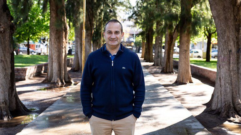 Nacho Pierucci se prueba para intendente por el FpV