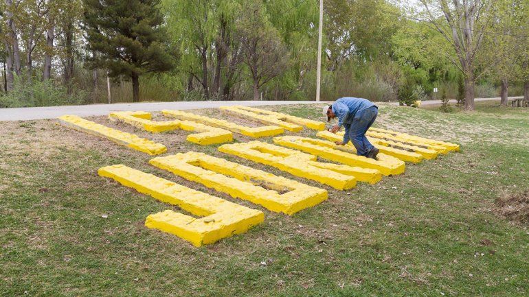 El predio de la Isla Jordán fue acondicionado para recibir hoy a estudiantes de distintos puntos de la ciudad.