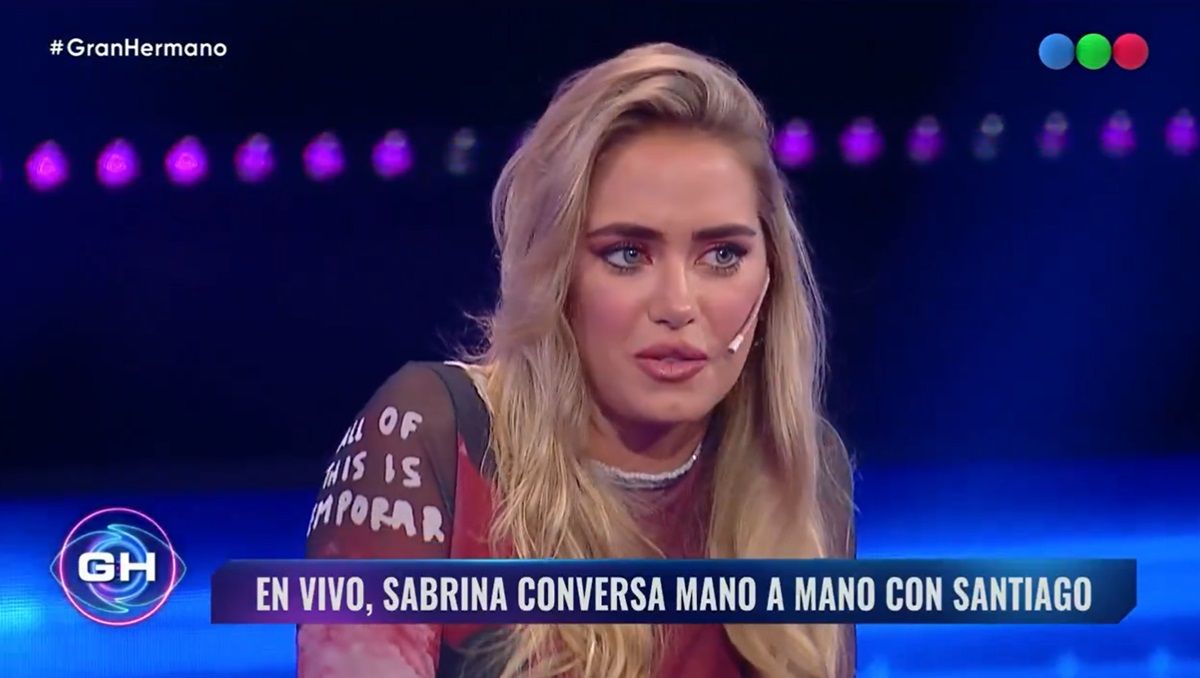 Sabrina de GH habló de su ex e hizo una fuerte confesión: No me arriesgué a....
