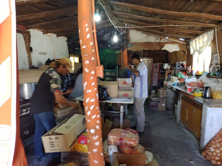 Entregaron más de 2.000 módulos con ayuda alimentaria