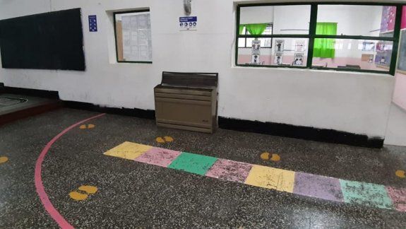 Explotó un calefactor en una escuela a media hora del ingreso
