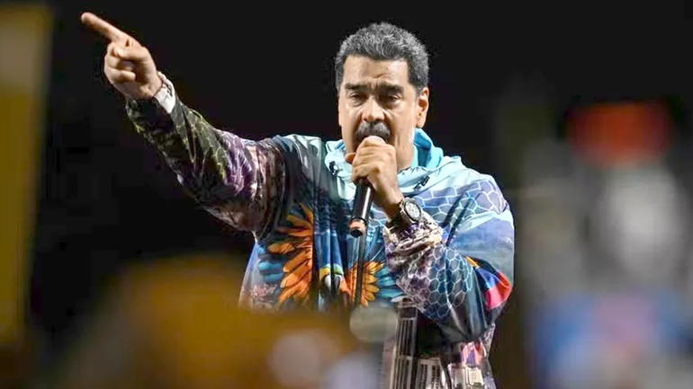 Nicolás Maduro apuntó contra Javier Milei en su discurso tras ganar las elecciones.