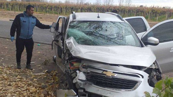 El airbag mató a bebé que iba en brazos de la madre