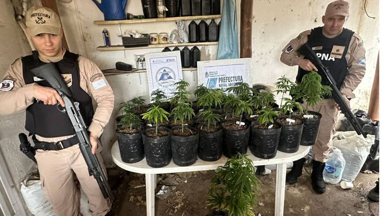 Hallaron $55 millones en droga en la casa de dirigente de ATE