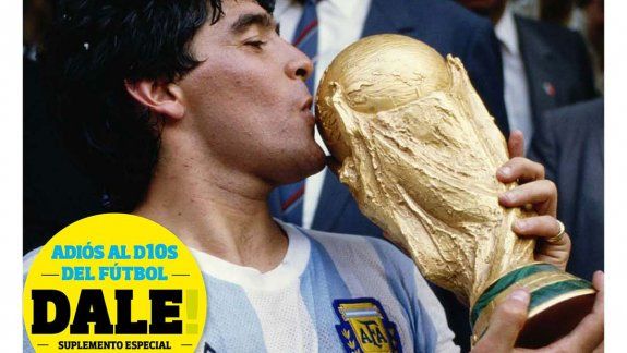 El Adiós al Dios del fútbol