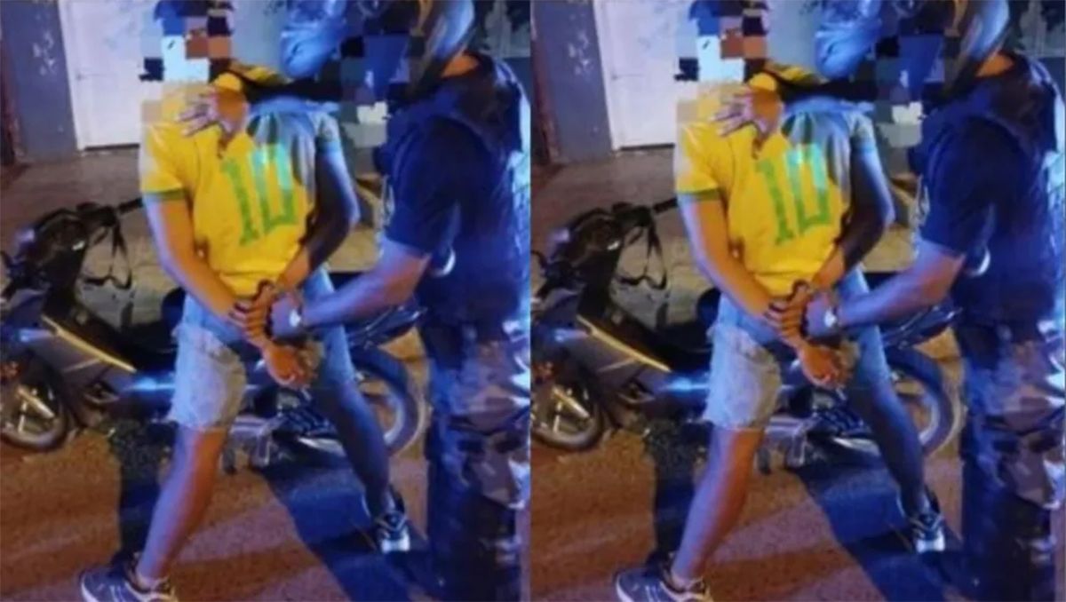 Amenazó a policías con un arma en un control y quedó detenido