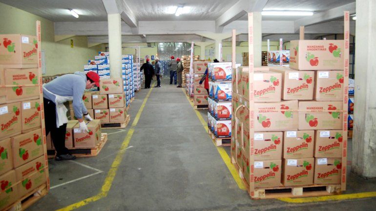 El trabajo en las cámaras de frío y galpones requiere gran cantidad de energía eléctrica.