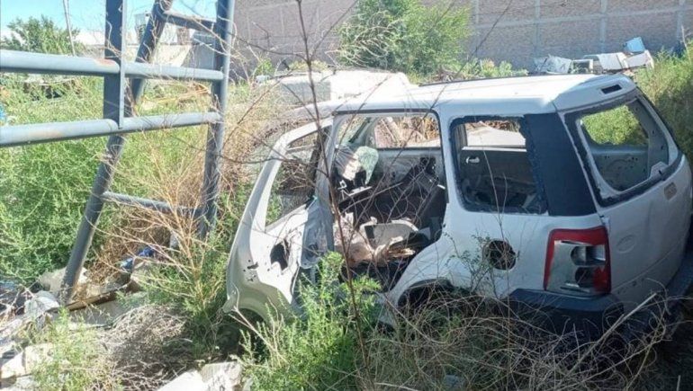 Fue a buscar su camioneta y la habían desmantelado