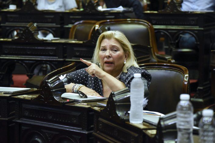 Video: ¿el último? show de Carrió en la Cámara de Diputados