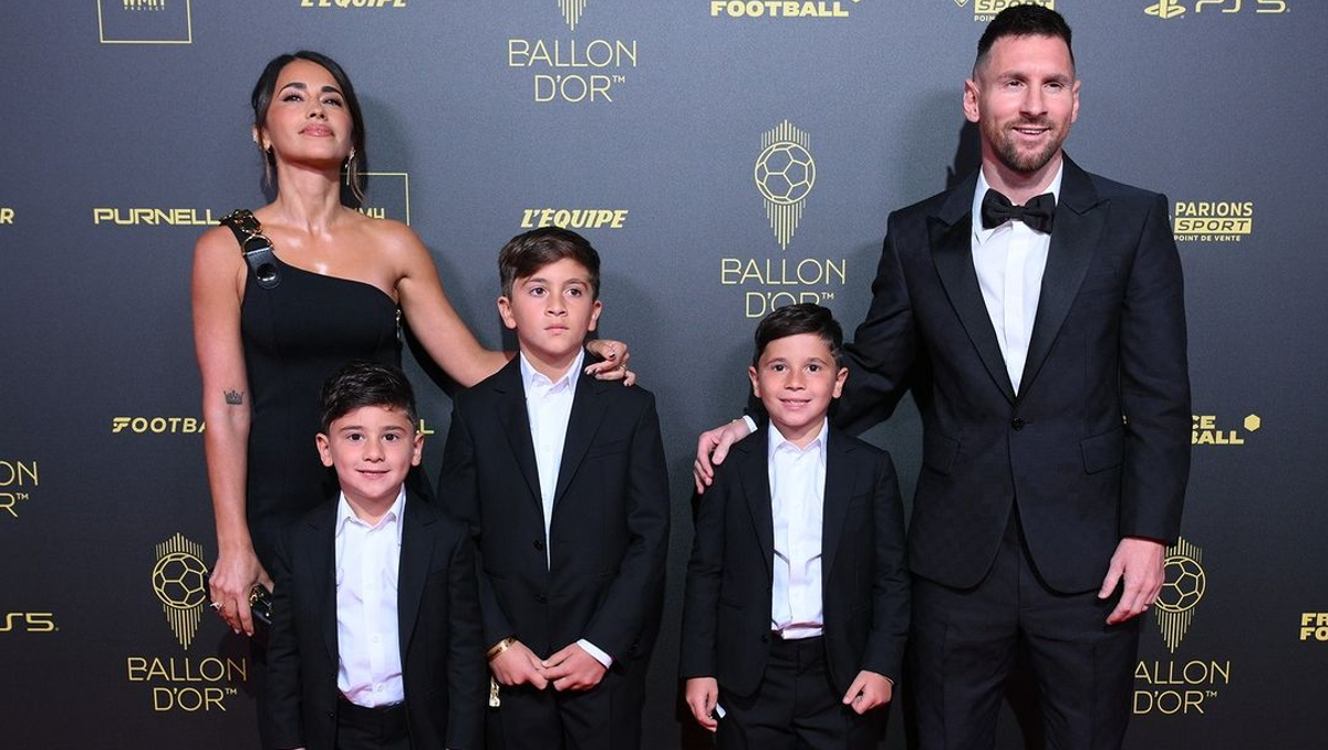 Lionel Messi ganó su octavo Balón de Oro y se lo dedicó al Diego