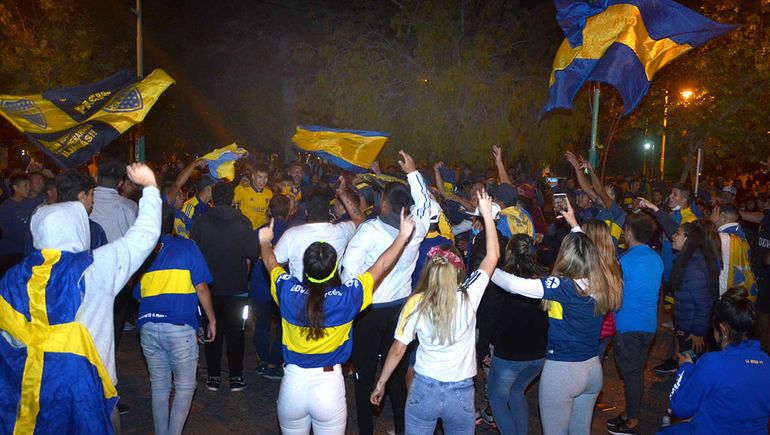 Cipo se tiñó de azul y oro: así fueron los festejos de Boca campeón