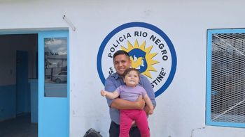 Es la segunda vez que el Cabo Parada le salva la vida a un bebé mediante maniobras de RCP. 