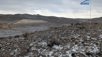 Calcatreu: El proyecto de oro y plata registra un avance de obra del 38% y espera iniciar la operación comercial plena en 2026. Foto: @patagoniagold Calcatreu: El proyecto de oro y plata registra un avance de obra del 38% y espera iniciar la operación comercial plena en 2026. Foto: @patagoniagold