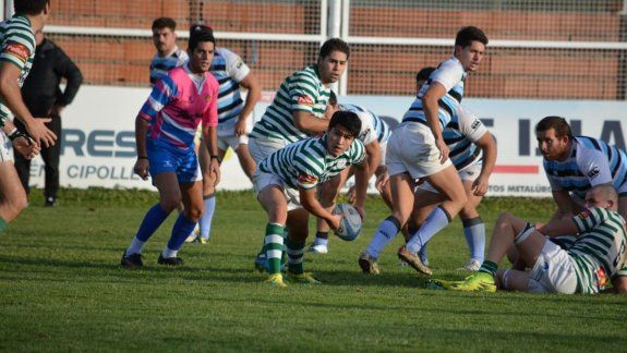 Con cinco rugbiers de Marabunta