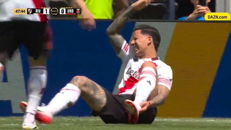 Me rompí todo: preocupación en River por la lesión de Driussi