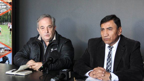 Rapazzo Cesio recibió a Rioseco para brindar detalles de la venta de entradas para la Copa Argentina.