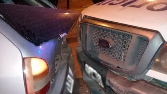 Intentó evitar un control  y casi atropella a los inspectores