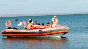 asi fue el rescate de la nena de siete anos en el lago pellegrini