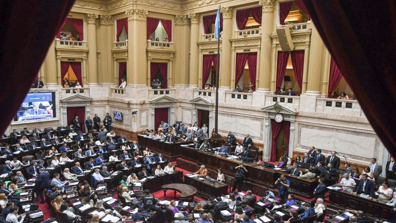 Hubo polémicas varias en el tratamiento de la Ley Ómnibus.