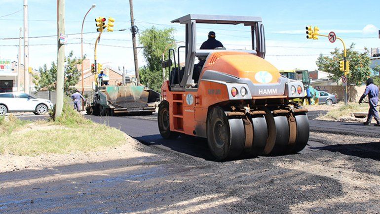 La Muni apura obras de pavimento