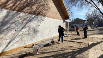 Los cambios comienzan a materializarse gracias al accionar de voluntarios y padres de la Escuela 338 de Cipolletti.