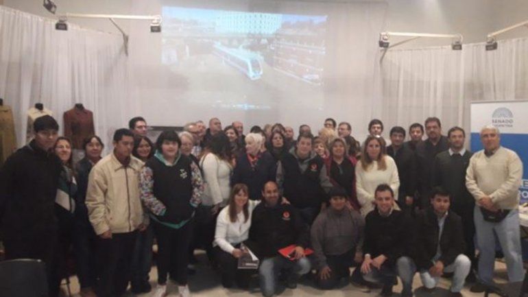 Odarda encabezó un encuentro en el Museo Municipal de Allen.