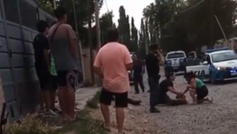 Tensión en Plottier luego que un móvil de la Policía atropelló a una nena