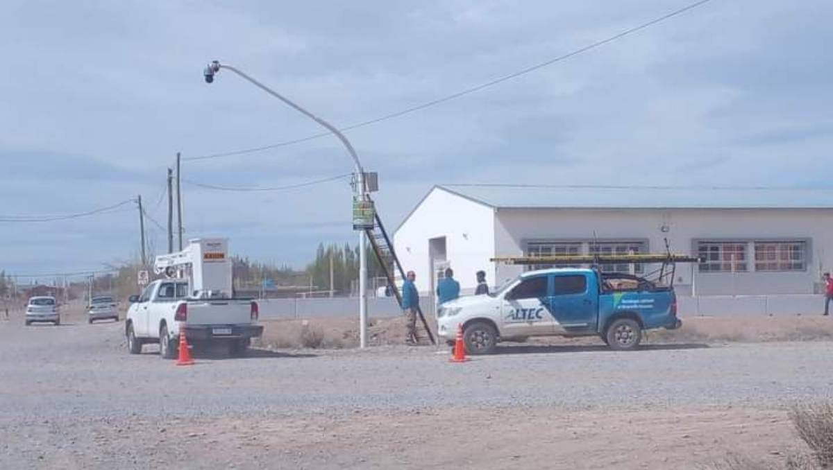 Instalaron cámaras de seguridad para monitorear Las Perlas