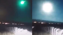 revelaron que fue lo que ilumino el cielo de la cordillera en plena noche