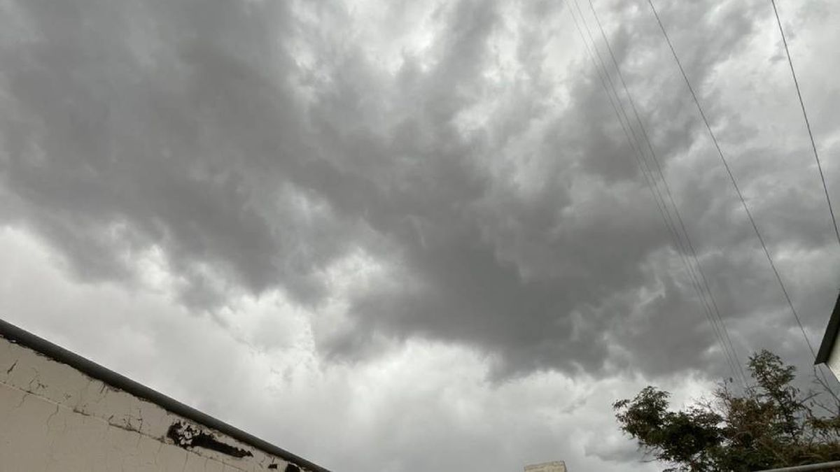 La tormenta y el granizo se hicieron presentes en Cipolletti y alrededores.