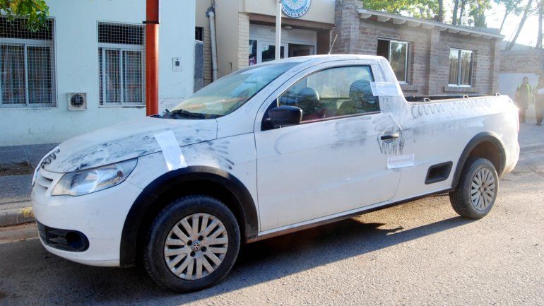 La camioneta secuestrada por la policía cipoleña se transformó en una pista destacada para los investigadores.