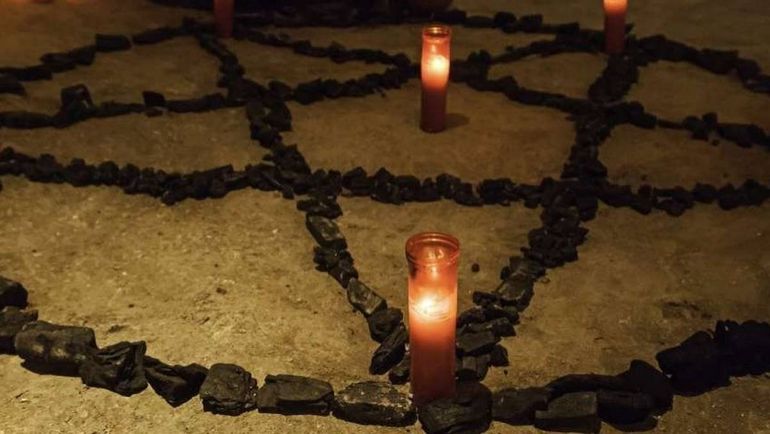 Imágenes sensibles: enigmáticos rituales satánicos siembran el pánico en la región