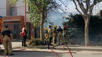 El fatal incendio de este lunes dejó a dos hombres muertos.
