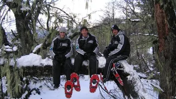 Lionel Messi en Bariloche.