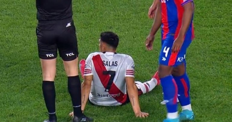 ¡Gravísimo! Confirmada la dura lesión de Maxi Salas en River