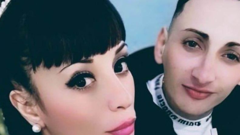 Érica Almirón, y su femicida y ex pareja, Joaquín Alfredo Pérez