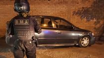 El vehículo recuperado por la Policía de Cipolletti, luego que fuera robado en el barrio Flamingo.&nbsp;