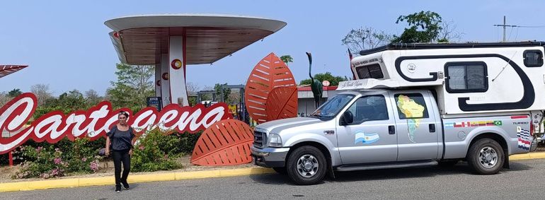 Logró la hazaña de llegar a Colombia.