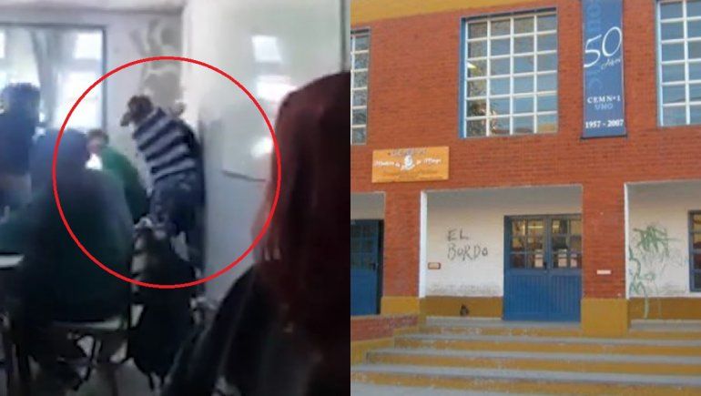 Educación denunció a la mujer que golpeó a un alumno en una escuela de Roca