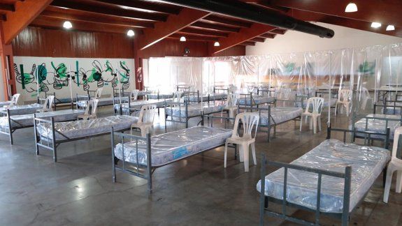 El Espacio DUAM recibió a los primeros pacientes con coronavirus