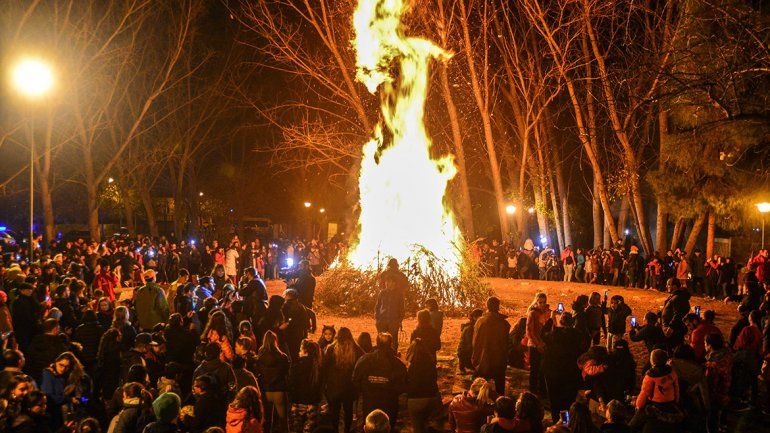 En Neuquén hicieron el tradicional festejo de San Juan