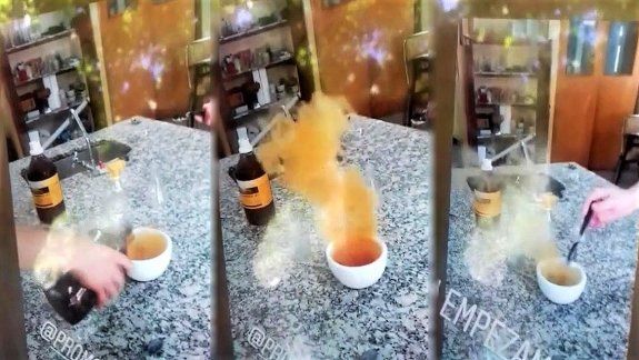 Así fue el accidente durante un experimento en la ESRN 15