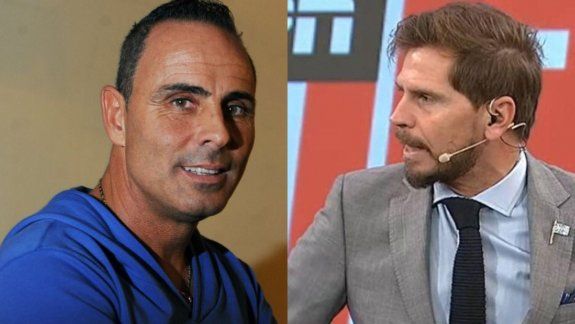 Pablo Lunati y Sebastían Vignolo, otro episodio picante entre el ex-árbitro y el relator. &nbsp;