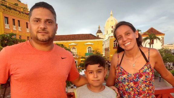 Una familia recorre América hace 9 meses para llegar a Alaska 