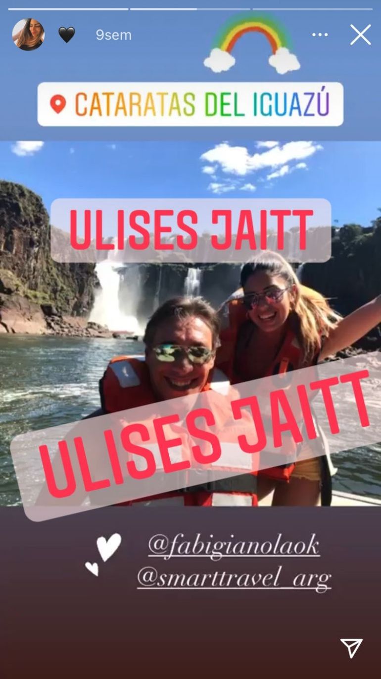 Fabián Gianola, enamorado de una joven bailarina de 23 años