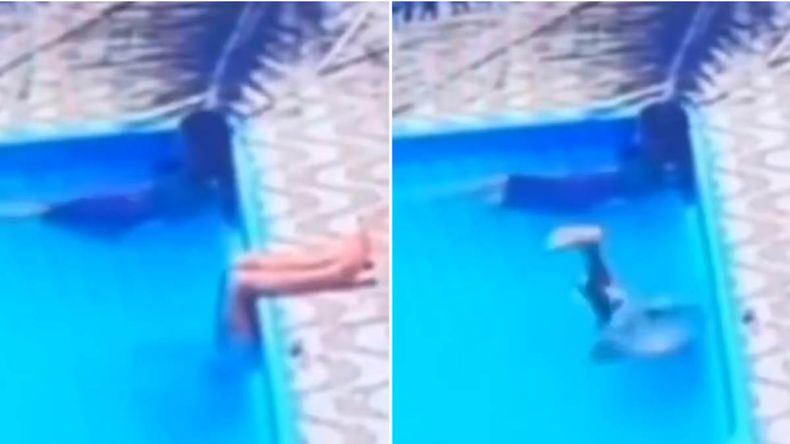 Brasil: Murió ahogada tras un fatídico acciente en la pileta.