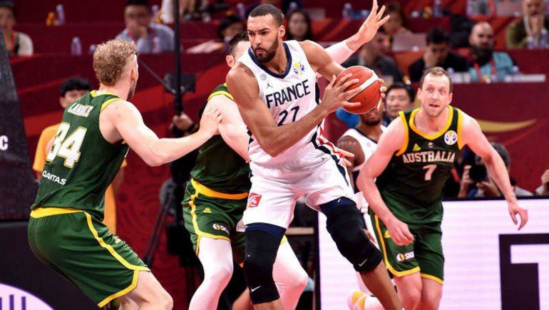 Francia remontó 15 puntos y se quedó con el tercer puesto ante Australia